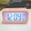 (Pink) Digital Alarm Clock Smart Bedside Night Light With Temperature Snooze LcdDigit Display 1