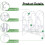(White) 5pcs Garden Iron Fence Rustproof Dog Barrier 5