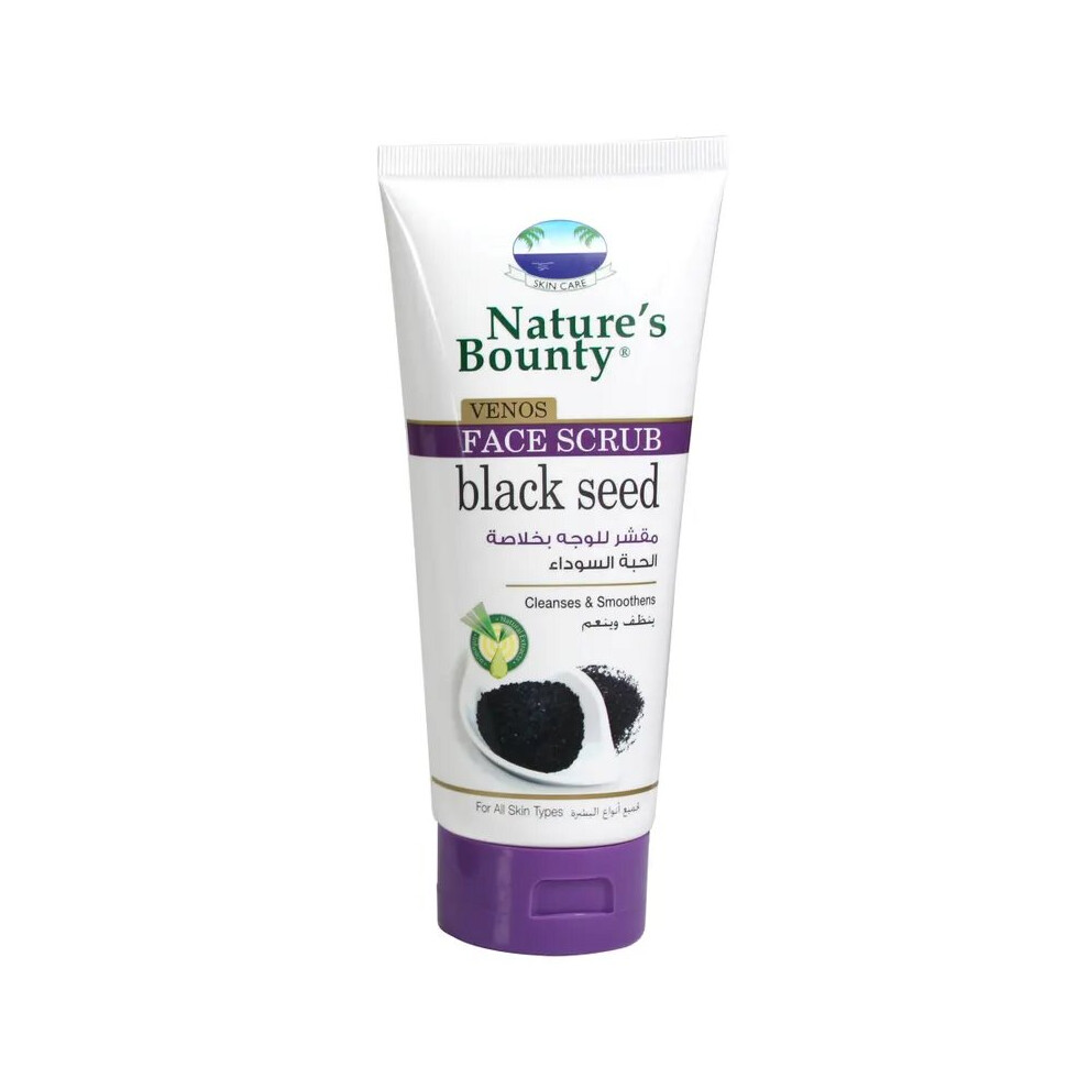 Natures Bounty Venos Black Seed Face Scrub | 200 Ml