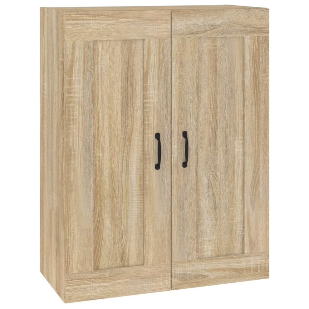 Vidaxl (Sonoma Oak) Hanging Wall Cabinet Storage Cabinet Wall Cupboard Floating Cabinet