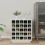 VidaXL (White) vidaXL Solid Wood Pine Wine Cabinet Alcohol Cabinet Cupboard Multi Colours 3
