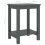 VidaXL (Dark grey) vidaXL Bedside Cabinet Nightstand Sideboard Bed Side Cabinet Solid Pine Wood 4
