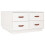 VidaXL (White) vidaXL Solid Wood Pine Coffee Table Side Sofa Accent Couch Table Multi Colours 2