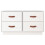 VidaXL (White) vidaXL Solid Wood Pine Coffee Table Side Sofa Accent Couch Table Multi Colours 6