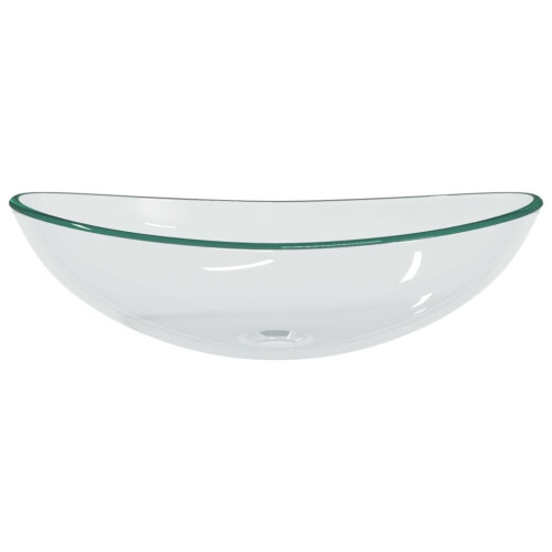 VidaXL vidaXL Waschbecken Hartglas 54,5x35x15,5 cm Transparent 2