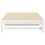 VidaXL (White, 205.5 x 198 x 30 cm) vidaXL Solid Wood Pine Pull-out Day Bed Wooden Sofa Bed Multi Colours/Sizes 9