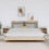 VidaXL (White) vidaXL 1/2x Solid Wood Pine Bedside Cabinet Table Bed Cabinet Multi Colours 3