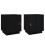 VidaXL (Black) vidaXL 1/2x Solid Wood Pine Bedside Cabinet Table Bed Cabinet Multi Colours 2