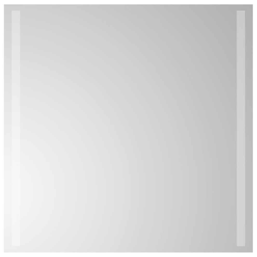 Vidaxl (60 X 60 Cm) Led Bathroom Mirror Washroom Wall-Mounted Light Up Mirror Multi Sizes
