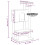 VidaXL vidaXL Kratzbaum mit Sisal-Kratzsäulen Hellgrau 108,5 cm 3
