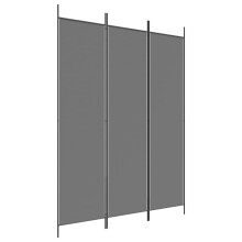 (Anthracite, 150 x 200 cm) vidaXL Room Divider Fabric Privacy Screen Paravent Multi Colours Multi Sizes