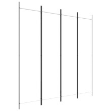 (White, 200 x 200 cm) vidaXL Room Divider Fabric Privacy Screen Paravent Multi Colours Multi Sizes