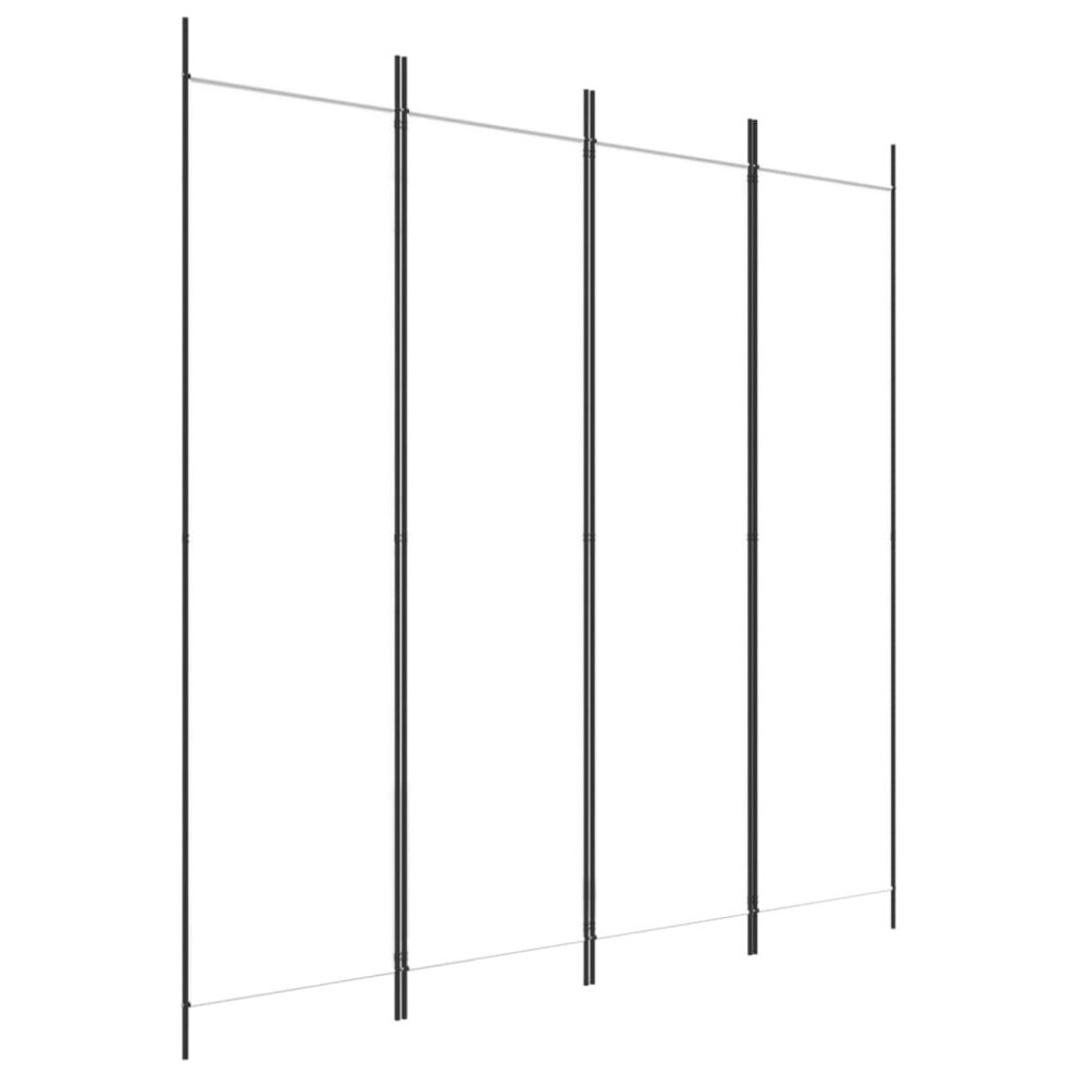 Vidaxl (White, 200 X 200 Cm) Room Divider Fabric Privacy Screen Paravent Multi Colours Multi Sizes