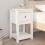 VidaXL (White, 2 x Bedside cabinet) vidaXL 1/2x Solid Wood Pine Bedside Cabinet Nightstand End Table Multi Colours 3
