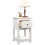 VidaXL (White, 2 x Bedside cabinet) vidaXL 1/2x Solid Wood Pine Bedside Cabinet Nightstand End Table Multi Colours 5