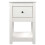 VidaXL (White, 2 x Bedside cabinet) vidaXL 1/2x Solid Wood Pine Bedside Cabinet Nightstand End Table Multi Colours 7