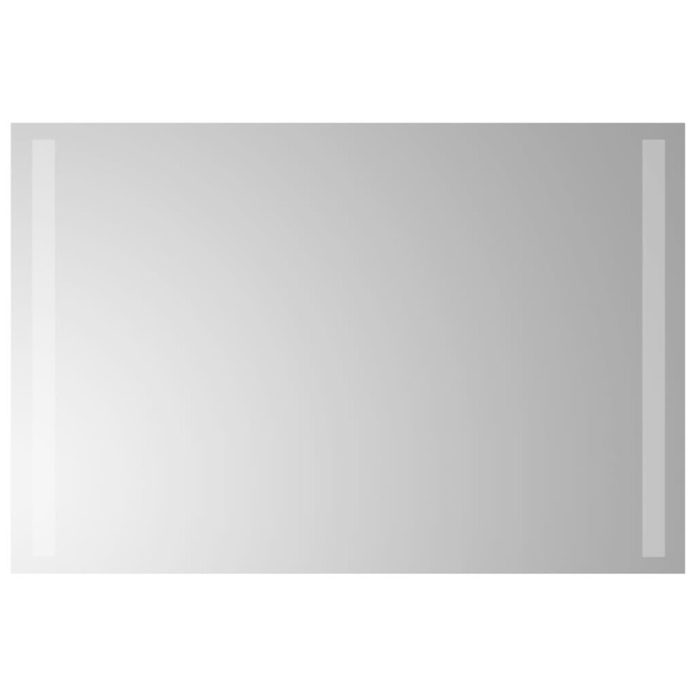 (60 x 40 cm) vidaXL LED Bathroom Mirror Washroom Wall-mounted Light up Mirror Multi Sizes