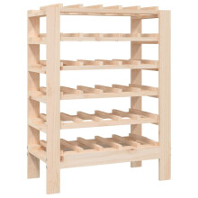 (61.5 x 30 x 82 cm) vidaXL Solid Wood Pine Wine Rack Alcohol Rack Bottle Holder Shelf Multi Models