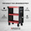 AREBOS Service trolley 3 layers - Set of 8 2