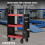AREBOS Service trolley 3 layers - Set of 8 5