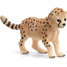 Schleich Cheetah Baby – Adorable Cub Figurine with Camouflage Pattern for Safe Safari Play