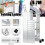 14IN1 Multi-Purpose 4.7M Folding Ladder Aluminium Ladder W/Platform 1