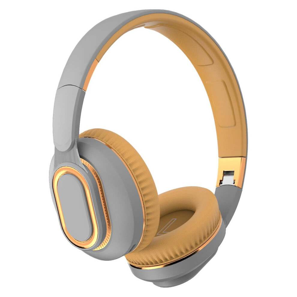 (Light Grey) Noise Cancelling Bluetooth Headset Wireless Folding Bass Gaming Sports Headphones-image-OPC-PB8SM5Q-NEW