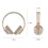 (Khaki) Noise Cancelling Bluetooth Headset Wireless Foldable Gaming Stereo Headphones 2