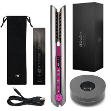 Usb Wireless Charging Straight Hair Two In One Curling lron Splint Hair Straightener