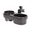 Universal Stroller Double Cup Holder Baby Bottle Snack Storage Box Cup Bracket 1