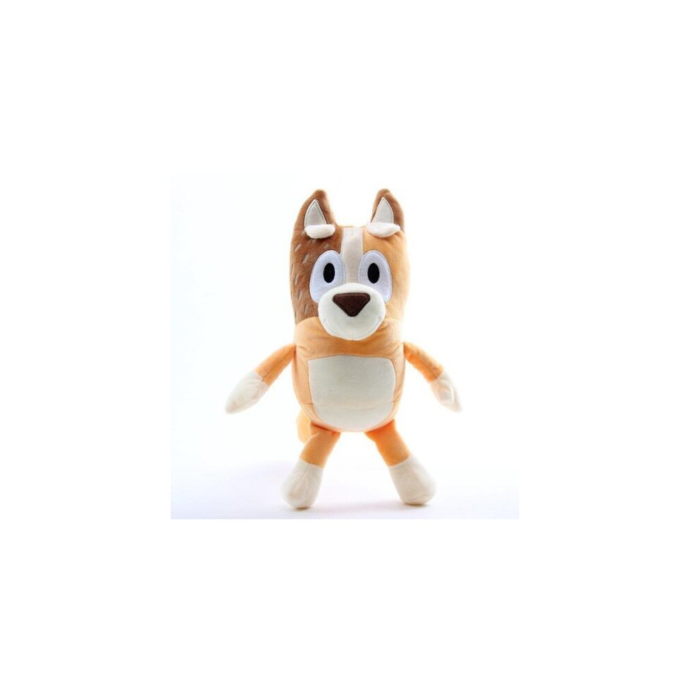 (Mom) 25cm Bluey Bingo Plush Toy Soft Cartoon Dog Stuffed Animals Dolls