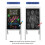 (Grey) Magnetic Menu Message  Blackboard Chalkboard 6