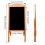 (Brown) Magnetic Menu Message  Blackboard Chalkboard 4