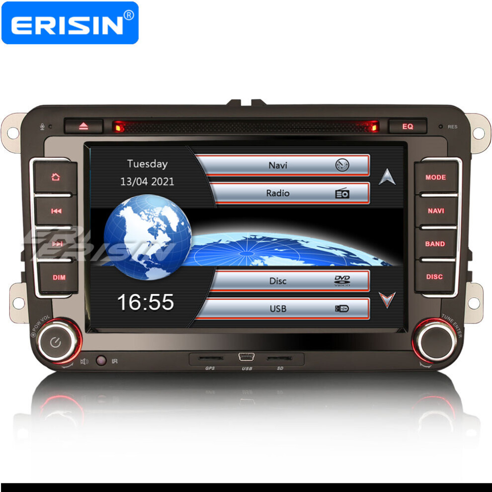 Car Stereo Sat Nav DVB-T CD For VW Golf 5/6 Caddy Jetta Passat Touran SEAT Skoda