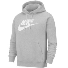 (M, Grey) NIKE Mens Hoodie BV2973 Sportswear Club Fleece Graphic