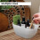 Plastic White Handy Kitchen Caddy Hanging Waste Bin Kitchen Over Cabinet Drawer Door Basket 6
