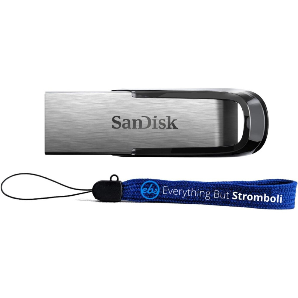 SanDisk 512GB Ultra Flair USB 3.0 Flash Drive 512 Gig High Speed Memory Pen Drive (SDCZ73-512G-G46) Bundle with (1) Everything But Stromboli ..