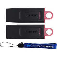 Kingston 256GB USB Flash Drive Exodia DataTraveler (Bulk 2 Pack) USB 3.2 Type-A Drives 100MB/s High Speed PenDrives for Computer or Laptop ..