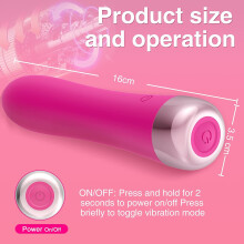 6.29 Inch Realistic Vibrators Sex Toys - Vibrating Dido Mini Dilo