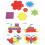 155pcs Wooden Pattern Blocks Set Geometric Shape Educatioanal Puzzle Toys 3
