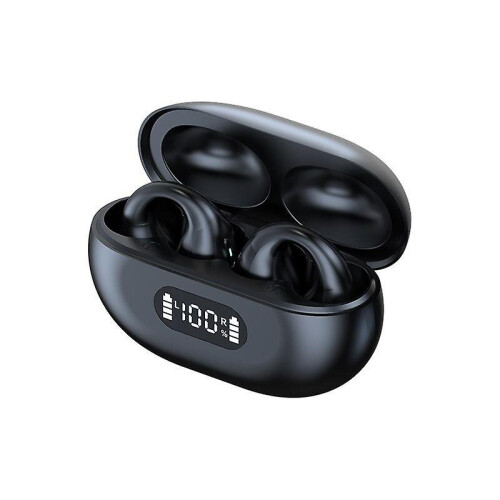Bone Conduction Earbuds Bluetooth Ear Clip Noise Canceling Hifi Headset