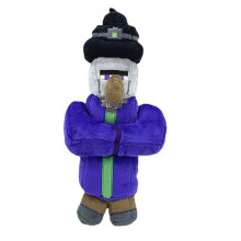 Minecraft Plush Toy kids Gift 35cm purple witch