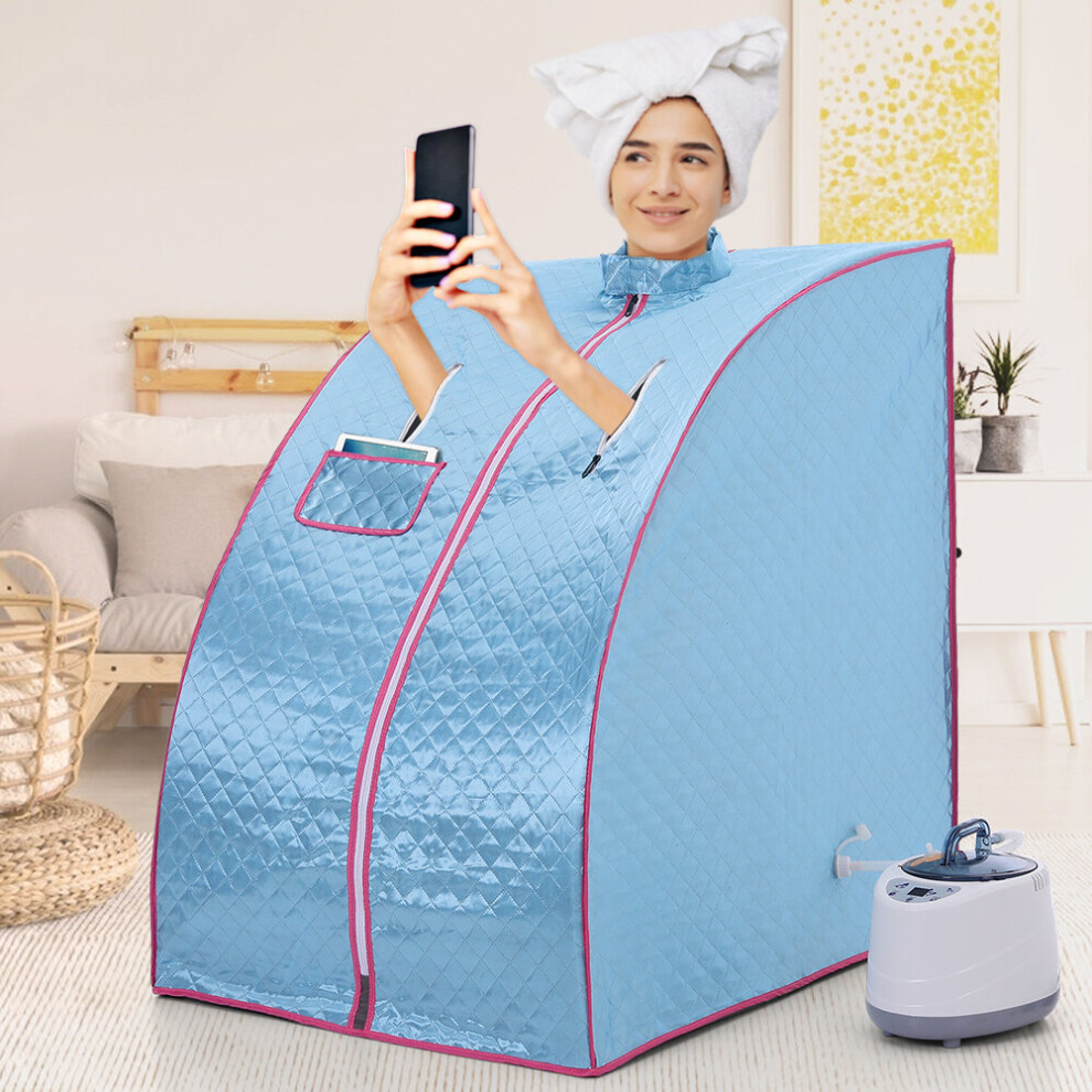 Portable Steam Sauna Tent Home Spa Slimming Loss Weight Full Body Detox Therapy