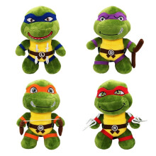 (4PCS-A) 4pcs Ninja Turtle PlushToy Creative Doll Kids Toys Gifts