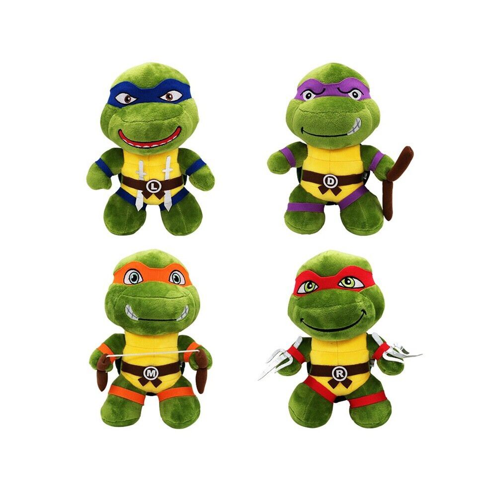 (4PCS-A) 4pcs Ninja Turtle PlushToy Creative Doll Kids Toys Gifts