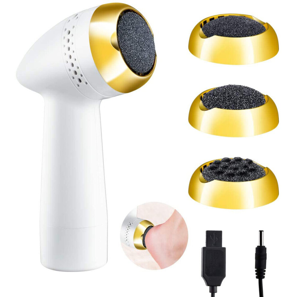 Lynker Electric Foot File Grinder Foot Pedicure Tool Dead Skin Callus Remover