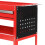 3-tier Tool Trolley Cart Roller Cabinet Casters Red Workshop 10