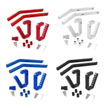 (Blue) Car Front+Rear Grab Handles Bar for Jeep Wrangler JK 2007-2018