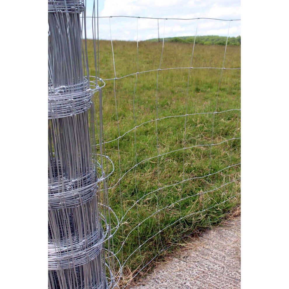 Stock Fencing M8/100/15 100cm H x 50m Long for Sheep Livestock Easipet
