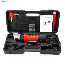 (Red) 320W Professional Electrical Horse Clipper Shaft Electric Sheep Goat Shearing Machine Clipper Shears Cutter Wool Scissor